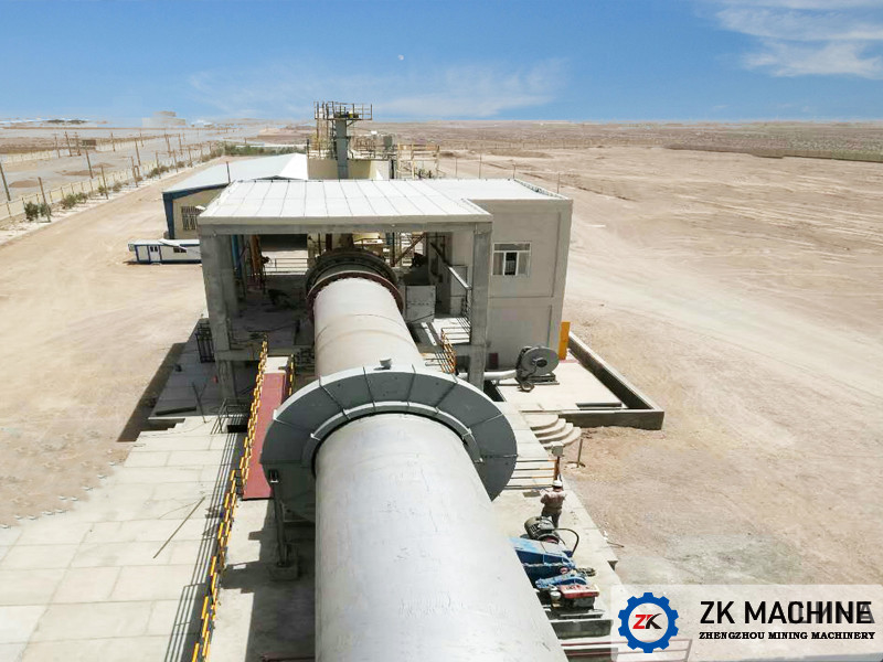 800T/D สายการผลิตปูนแอคทีฟ พร้อมการติดตั้งในสนาม