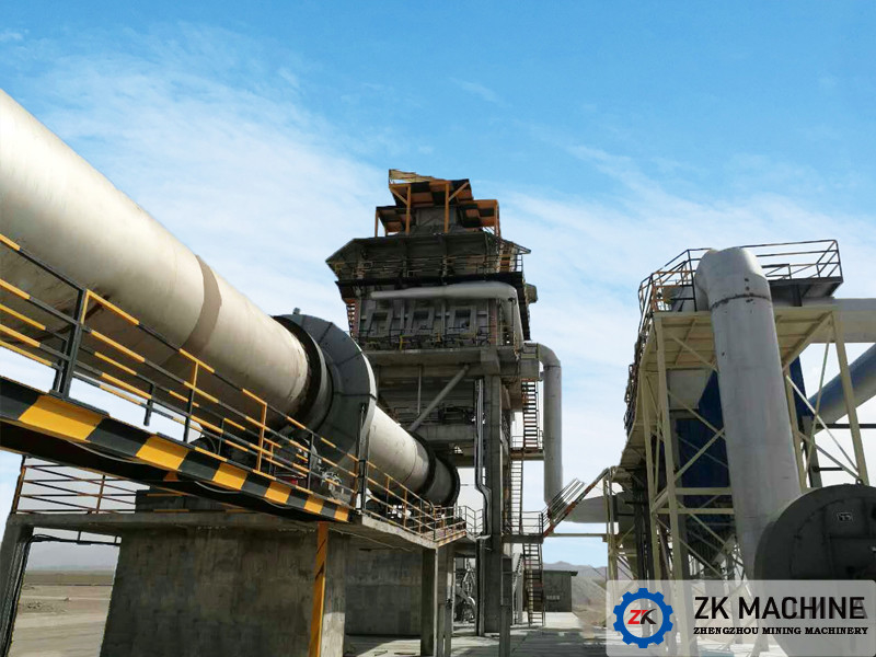 800T/D สายการผลิตปูนแอคทีฟ พร้อมการติดตั้งในสนาม