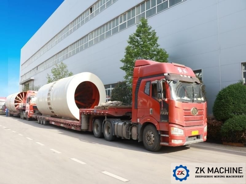 2-46t / H เครื่องแห้งหมุนอุตสาหกรรมที่มีระบบควบคุม PLC สําหรับการแห้งแร่