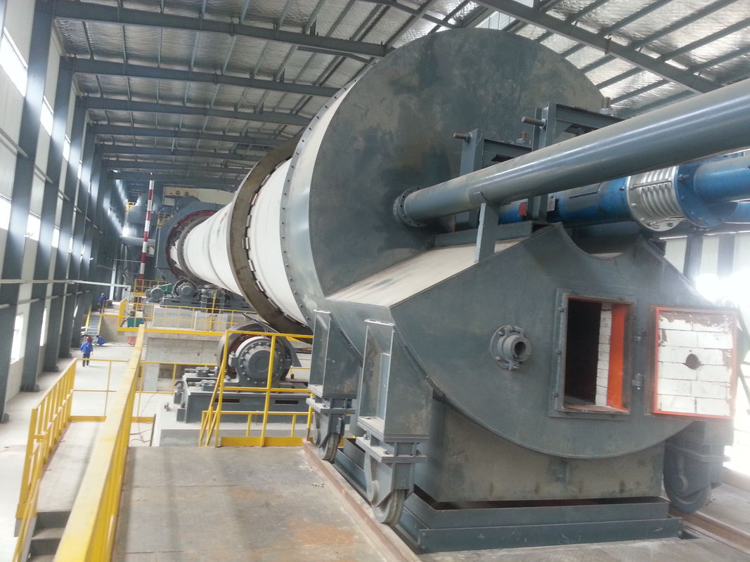 0.8-105 T / H แสงขยายดินรวมเตาเผาแบบหมุนโครงสร้างที่เหมาะสม